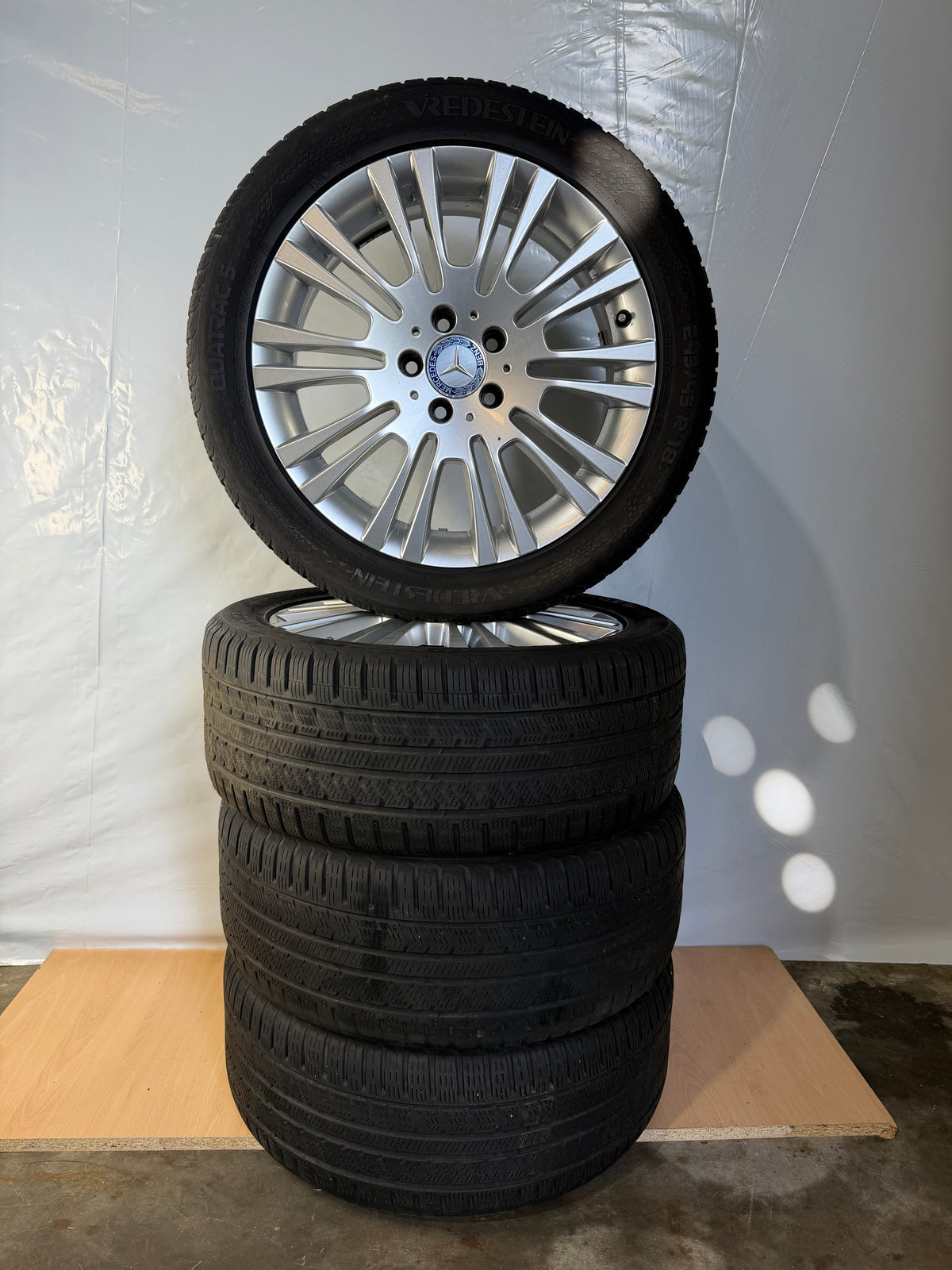 Mercedes Benz velgen set